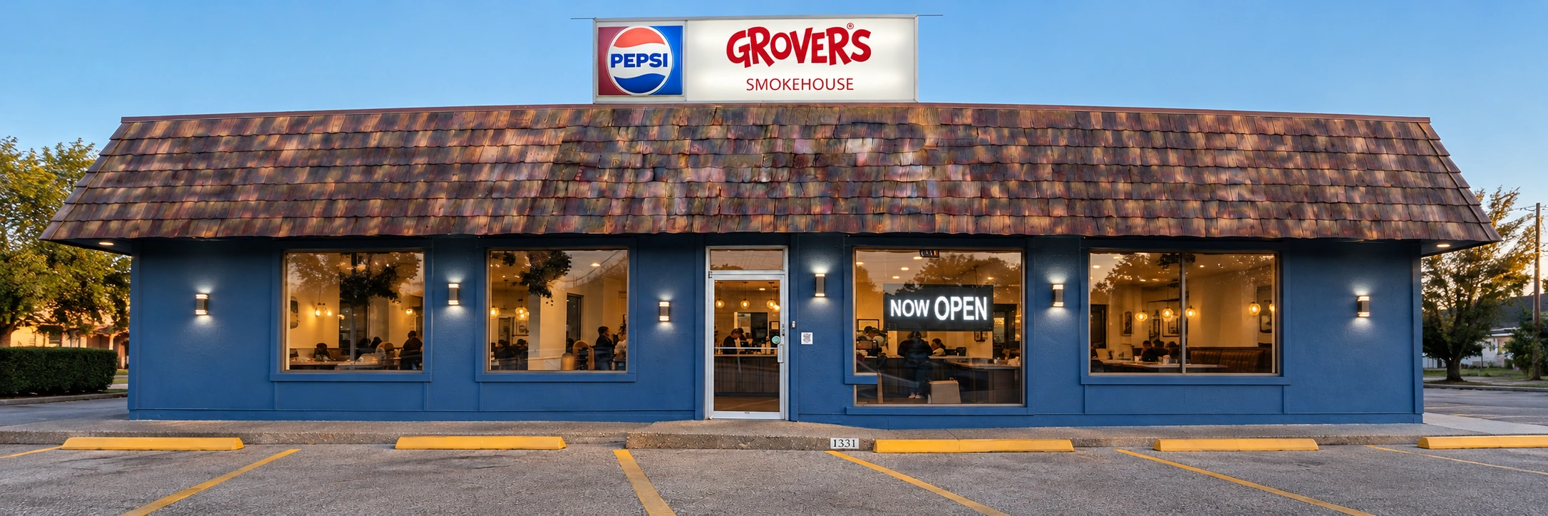 Grover’s Smokehouse restaurant in Wichita, Kansas